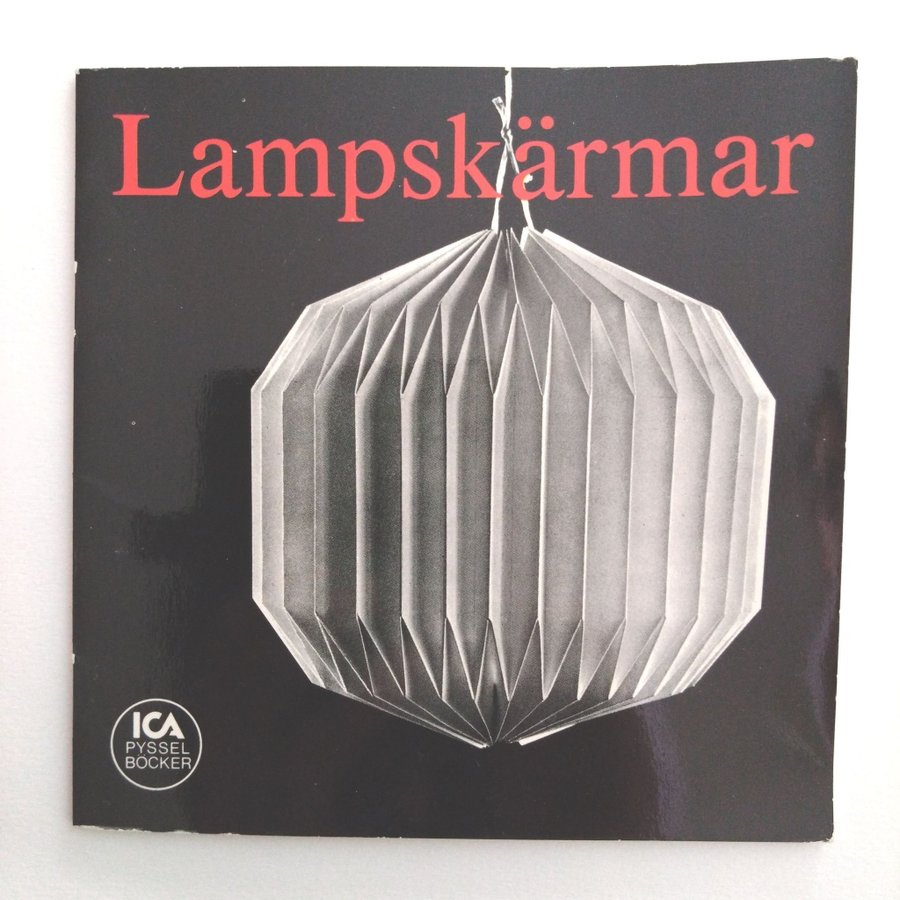 Lampskärmar - pysselbok av Brigitte Schüssler (1968)