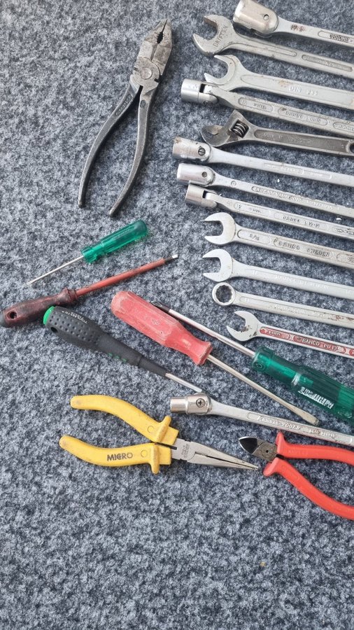 Diverse verktyg bahco knipex