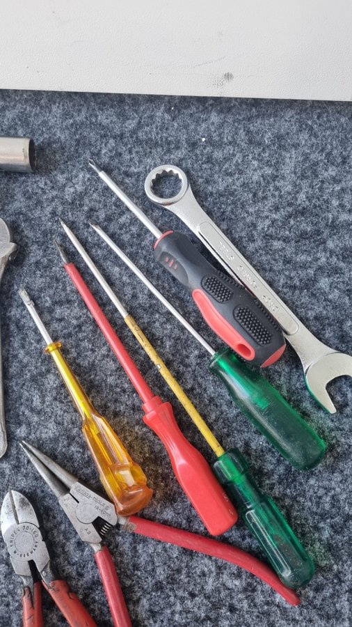 Diverse verktyg bahco knipex