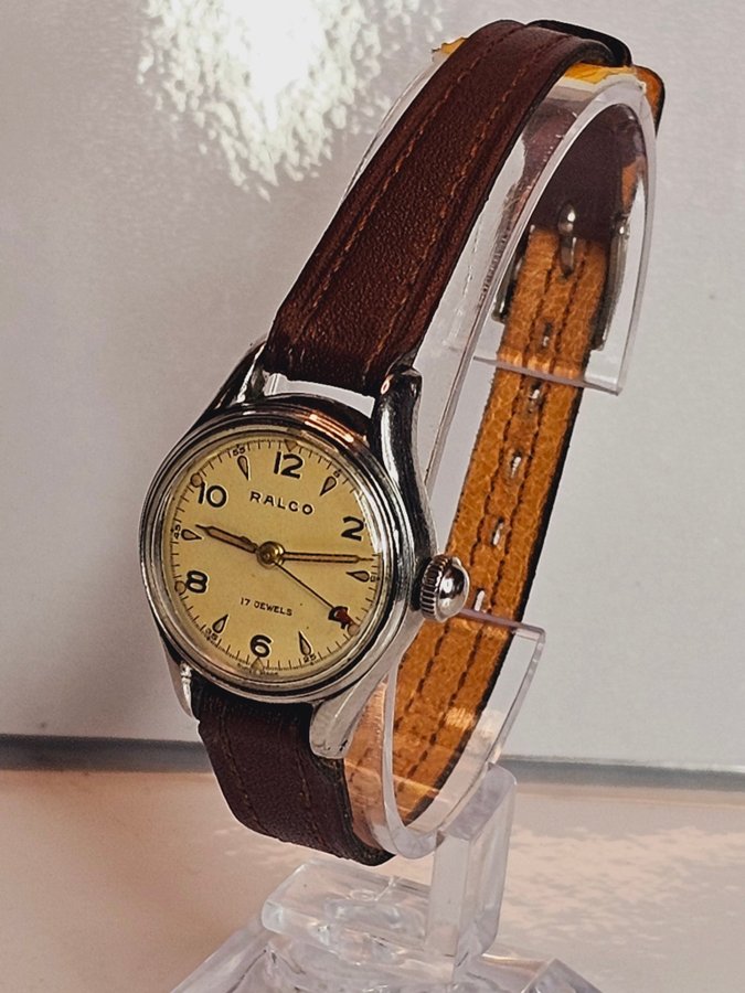 RALCO Damklocka 17 Jewels 1950-tal