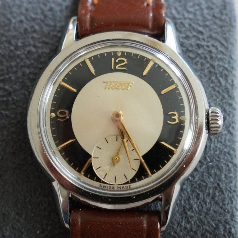 Tissot 1950s bullseye dial watch - NOS (New Old Stock)