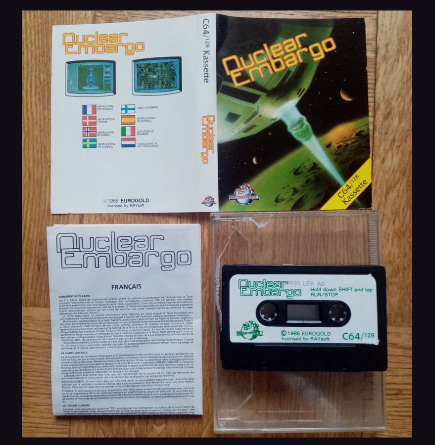 Nuclear Embargo (MicroPool - Eurogold - Raysoft) ->TESTAD<- Commodore 64