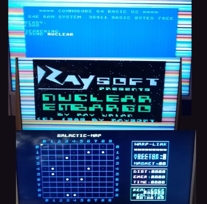 Nuclear Embargo (MicroPool - Eurogold - Raysoft) ->TESTAD<- Commodore 64