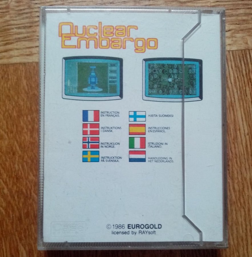 Nuclear Embargo (MicroPool - Eurogold - Raysoft) ->TESTAD<- Commodore 64