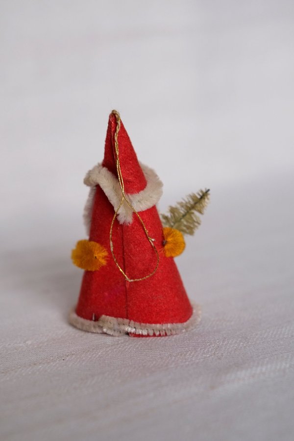 Supersöt liten gammal tomte elf nisse julgranspynt julpynt vintage