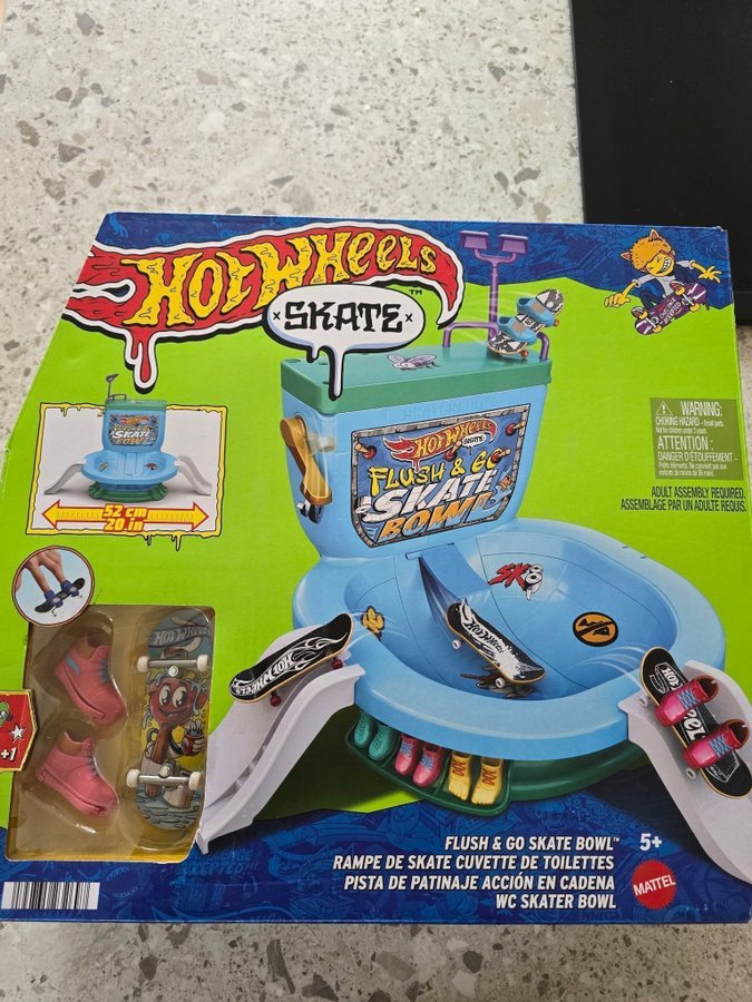 Hot Wheels Flush  Go skate