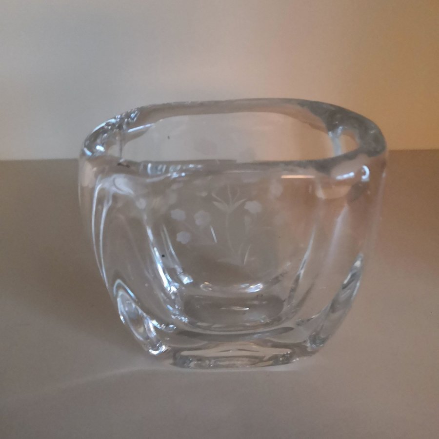 Retro/vintage glasvas