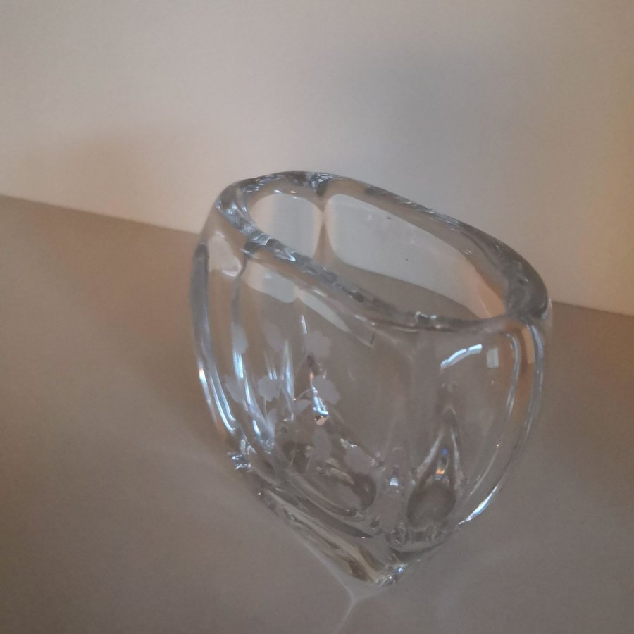 Retro/vintage glasvas