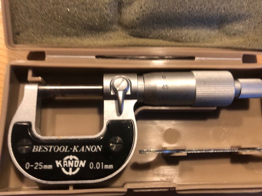 Bestool -KANON Mikrometer 0-25mm