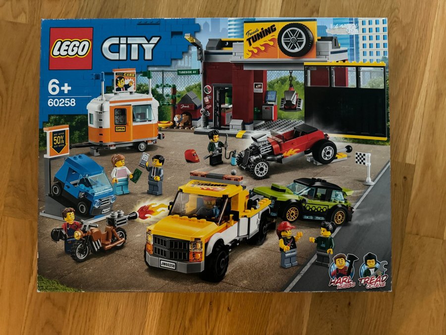 LEGO City 60258 - Tuningverkstad