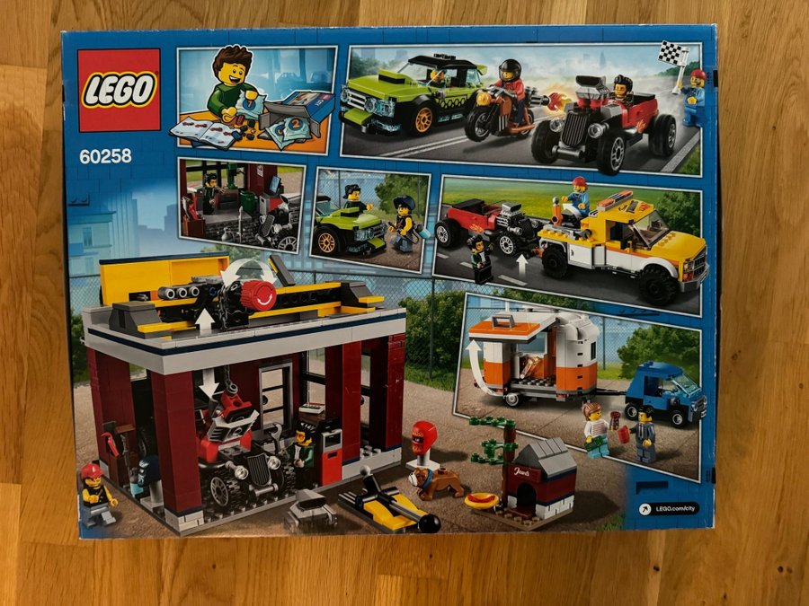 LEGO City 60258 - Tuningverkstad