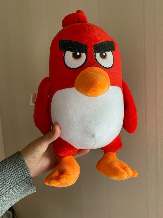 Angry Birds Plyschfigur Röd