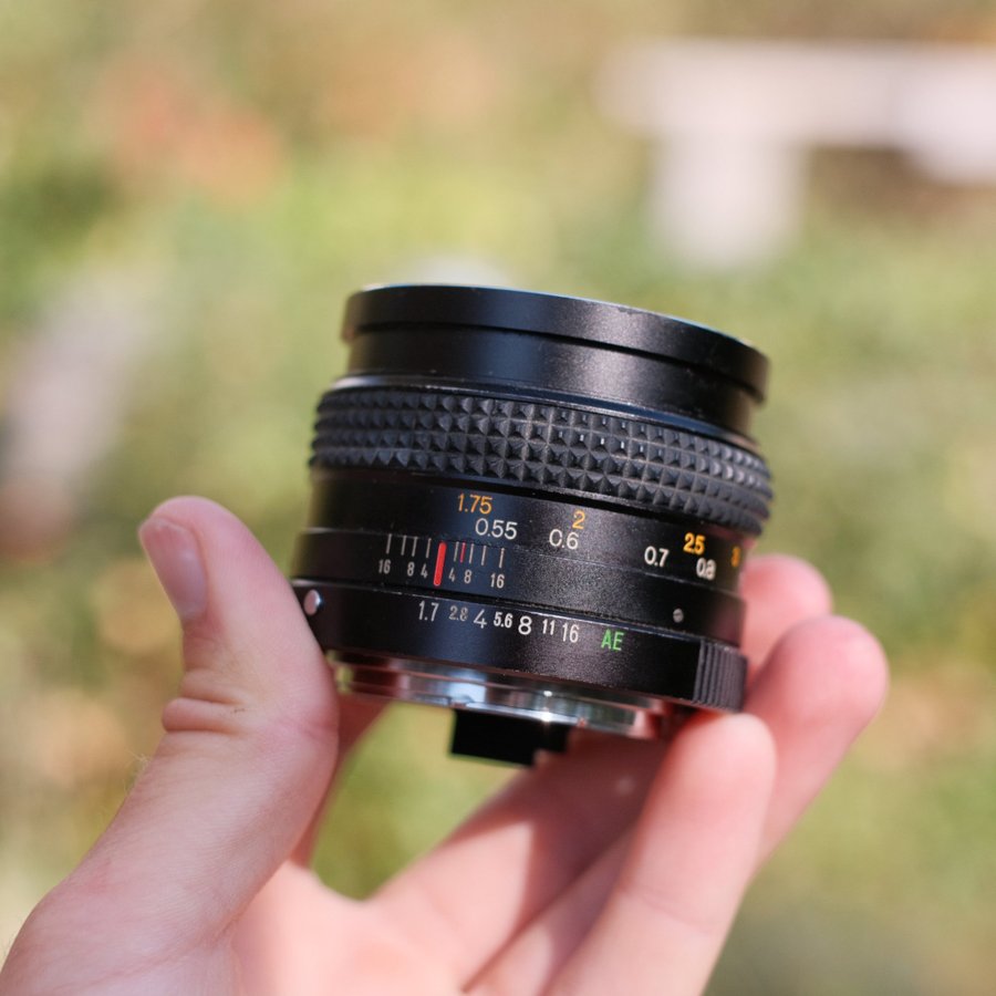 Konica Hexanon AR 50mm f/1.7 – Enastående prisvärd optik