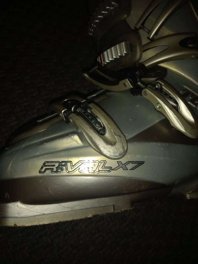 Used SKIpjäxor TECNICA RIVAL X7, grey/orange, 260/265