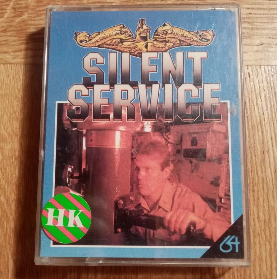 Silent Service (US Gold - MicroProse) ->TESTAD<- Commodore 64 / C64 Spel