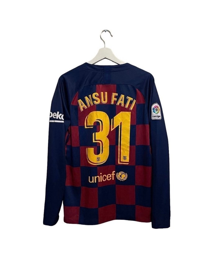 Nike Barcelona Ansu Fati #31 matchtröja (M)