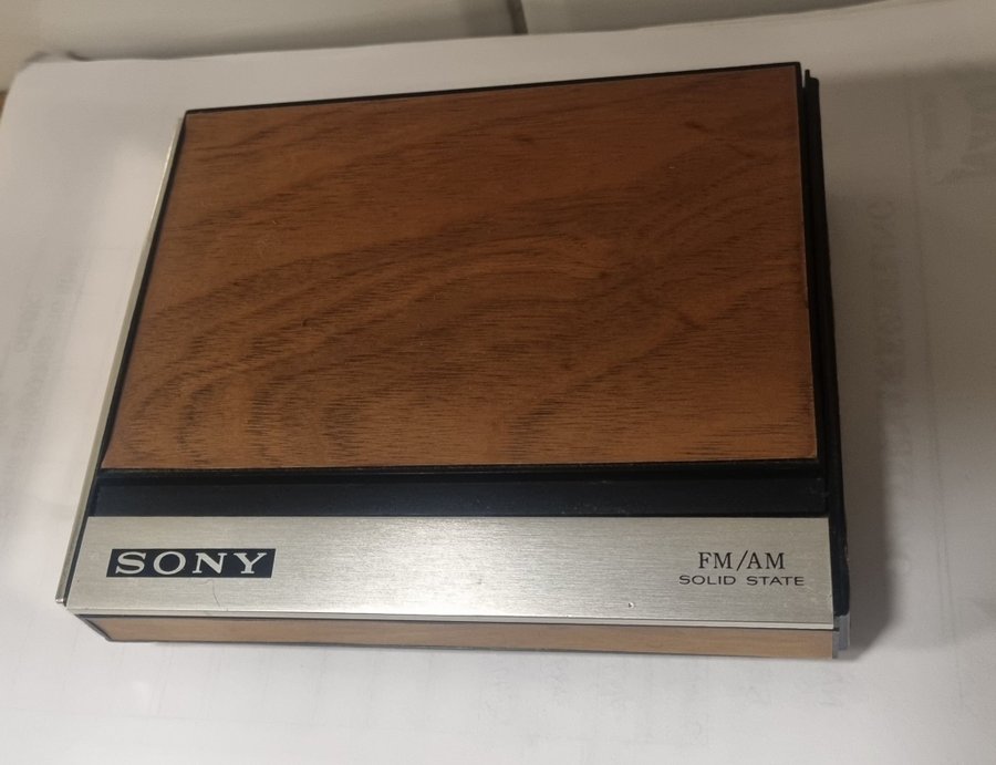 Sony TFM-1845W FM/AM Solid State