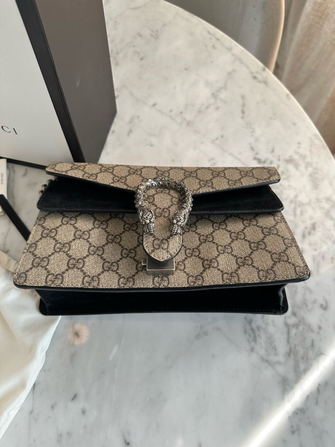 Gucci Dionysus Black Suede