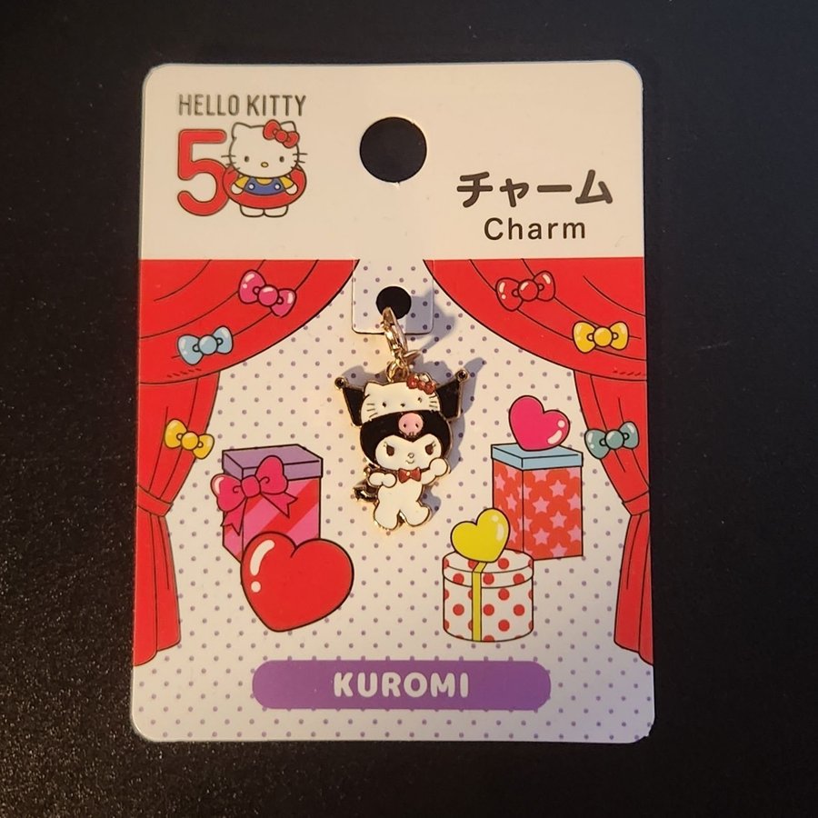 Kuromi Charm Officiel Sanrio produkt *Limited*