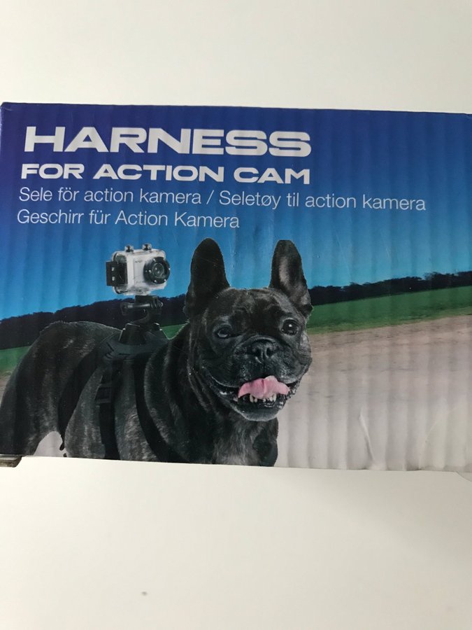 Hundsele för action kamera