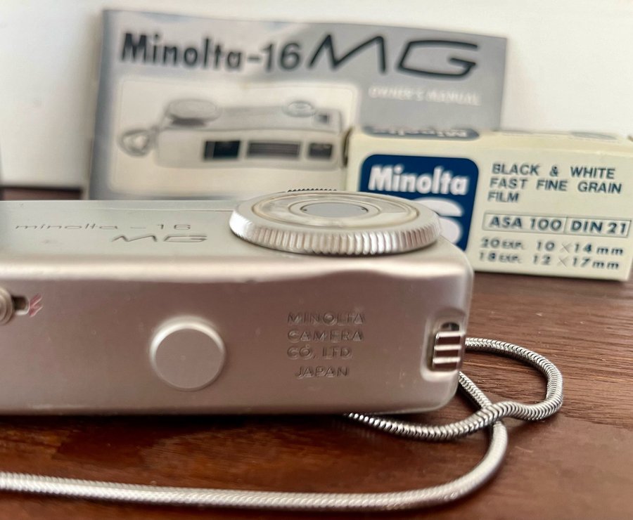 Minolta 16 MG - Kamera sk spionkamera