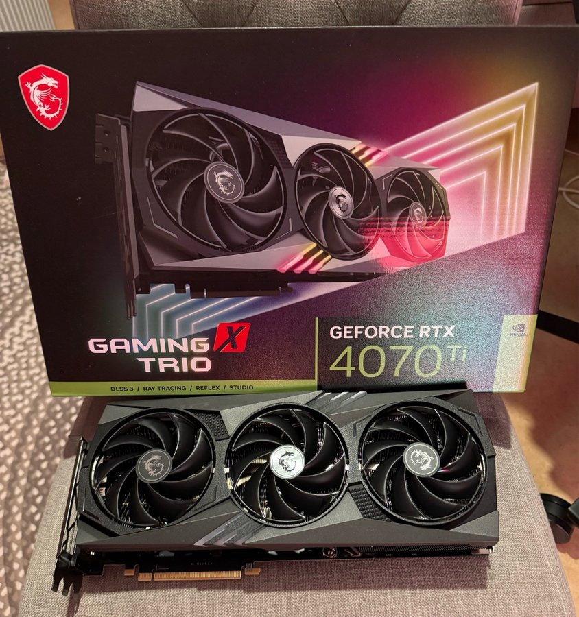 MSI GeForce RTX 4070 Ti Gaming X Trio