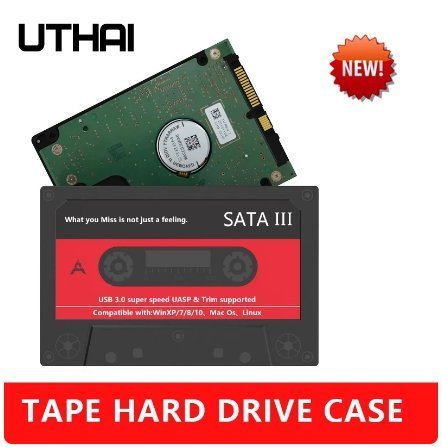 SATA III Hard Drive Case - Kassettdesign