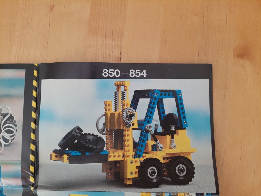 Bruksanvisning för Lego Technic 854 Go-kart