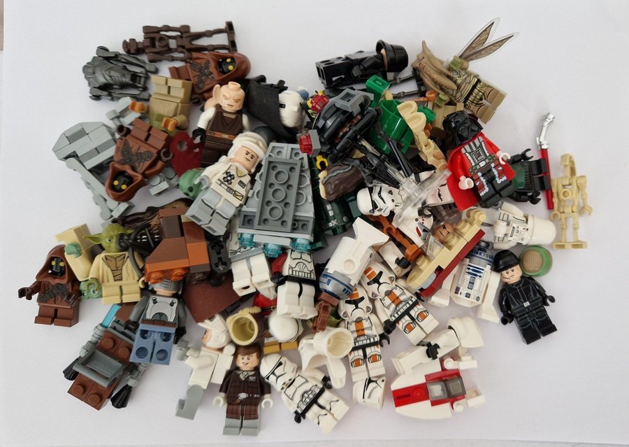 LEGO Starwars minifigure lot (RARE MINIFIGURES)