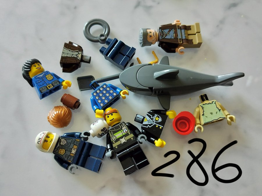 Lego Minifigurer Blandade