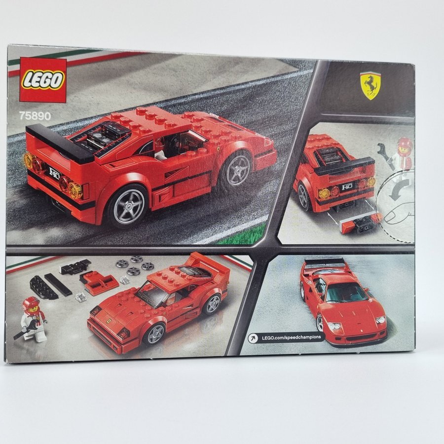 FAST PRIS! 75890 LEGO Ferrari F40 Competizione NY