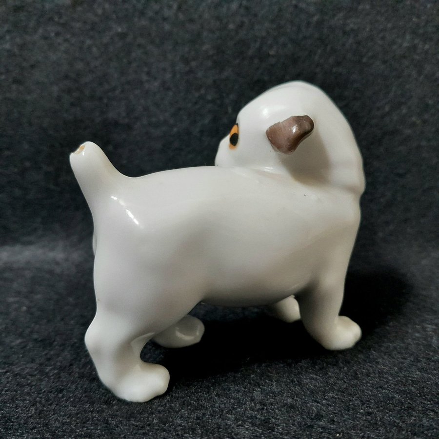 Vintage Porcelain "Bonzo The Dog" Gotha Pfeffer Figurine 1930s Germany