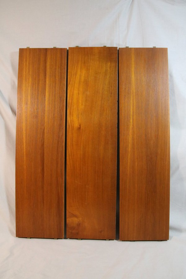 3 HYLLPLAN I TEAK PASSANDE TILL STRINGGAVLAR RETRO HYLLA HYLLOR STRING