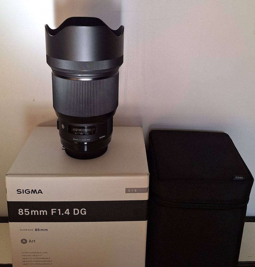 Sigma 85mm f/14 DG Art Canon