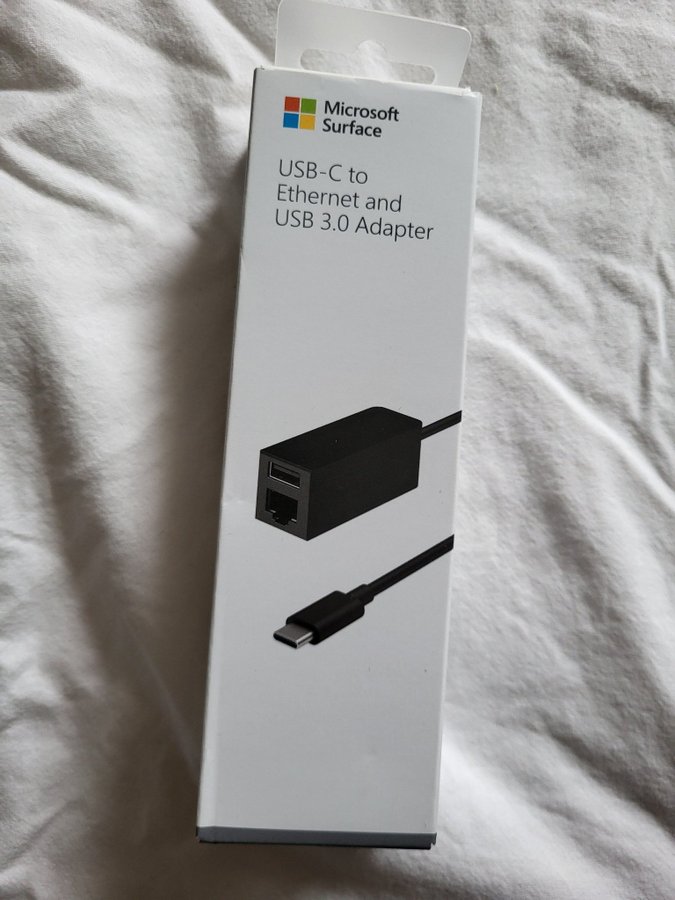 Microsoft Surface USB-C till Ethernet och USB 3.0 Adapter