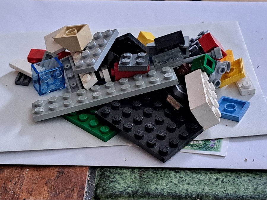 Lego blandade delar ca 50 st