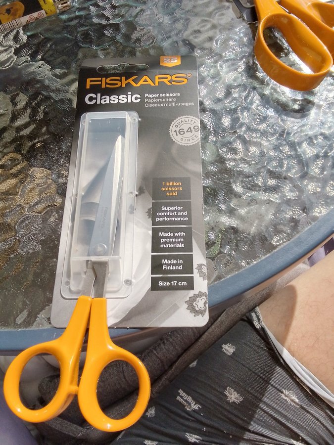 Ny Fiskars Classic sax17 cmlågt utrop