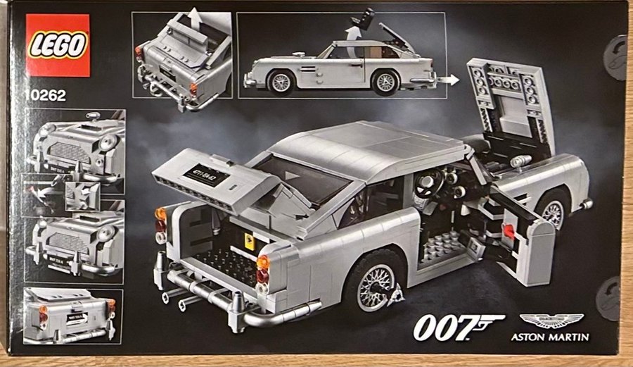 LEGO 10262 James Bond Aston Martin från 2018 ny / oöppnad utrop 1kr