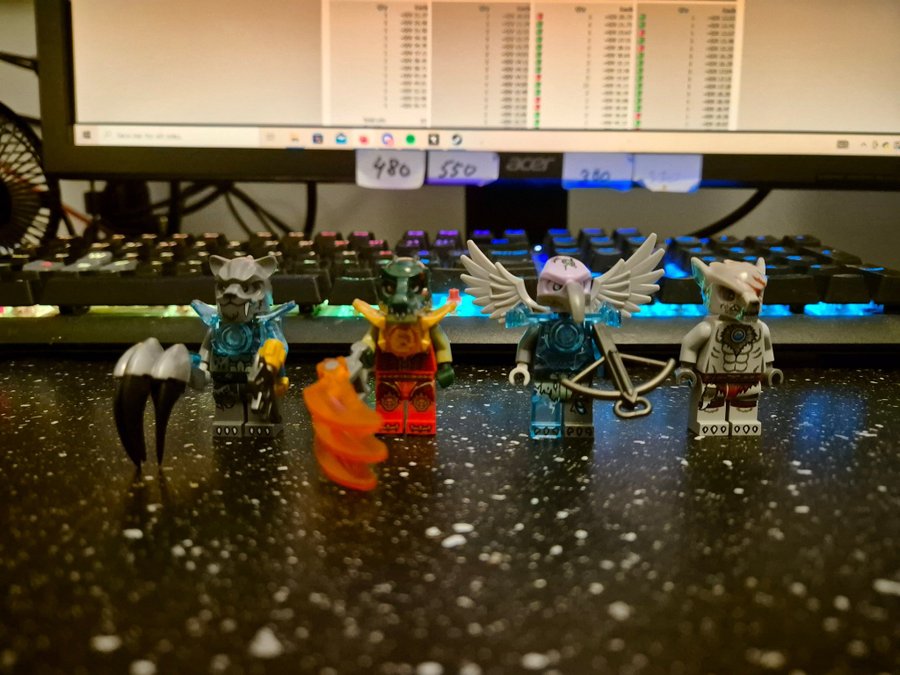 LEGO Minifigurer - 4st Chima