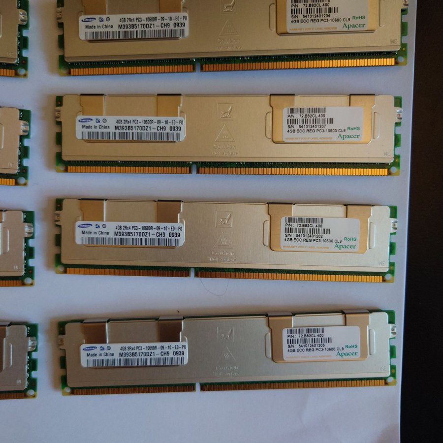 Samsung 4gb x8 Reg 32gb ddr3 10600R [3]