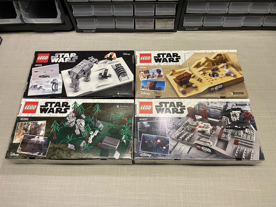 LEGO Star Wars 20-årsjubileumsset - 4 stycken