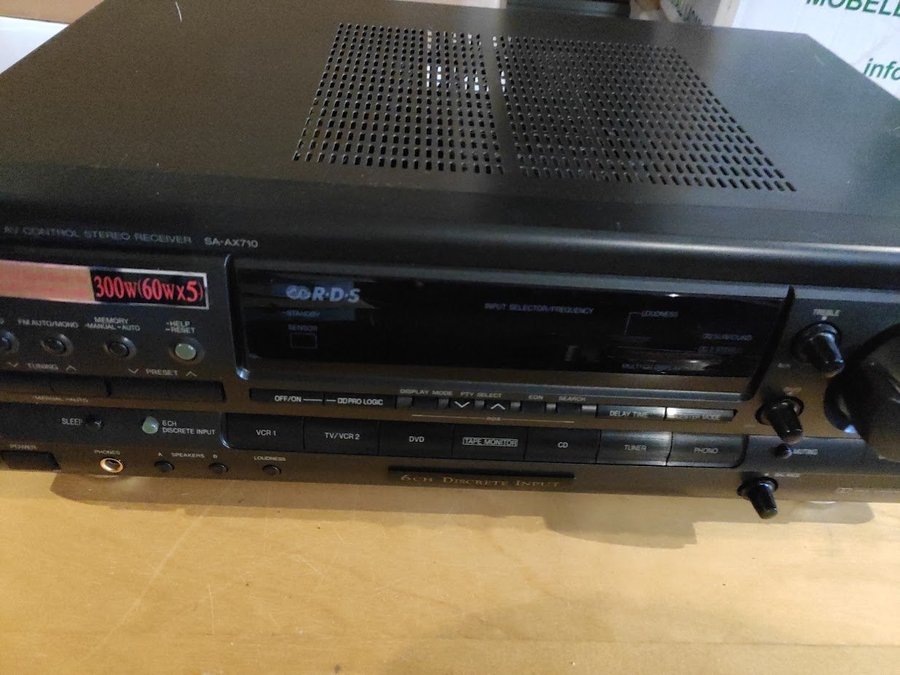 Technics SA-AX710 AV Control Stereo Receiver