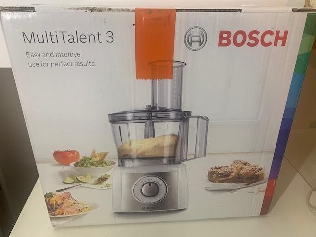 Ny BOSCH MultiTalent 3 multi funktions robot 800 W svart