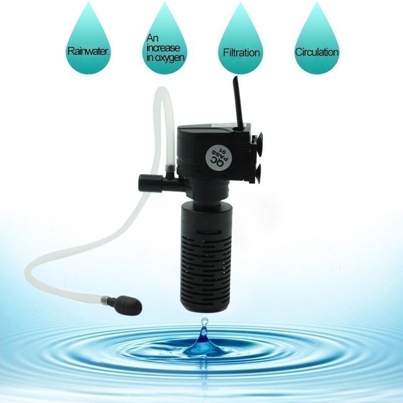 Nytt 3 in 1 Akvariefilter Pump