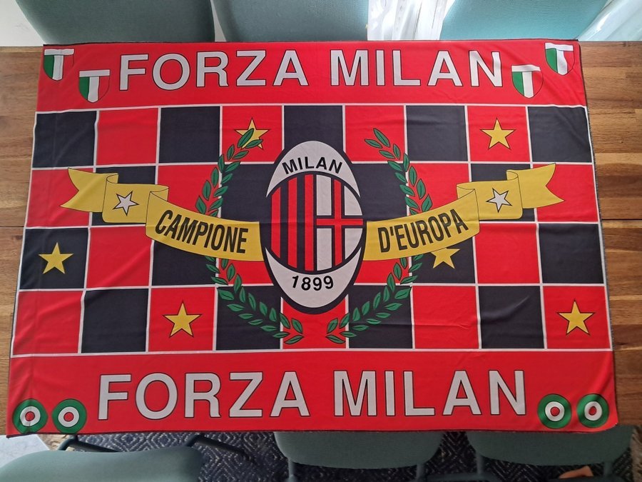 Milan AC flagga