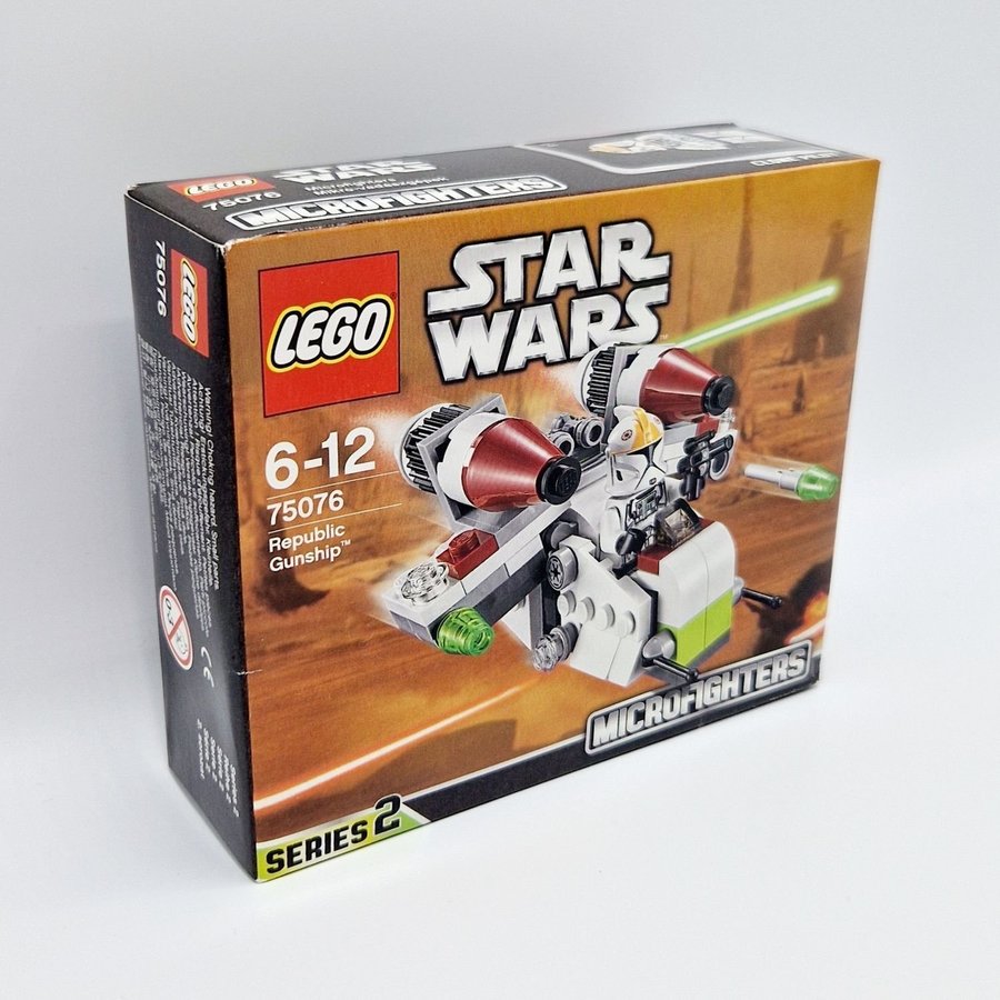 LEGO 75076 - Star Wars - Republic Gunship - Oöppnad