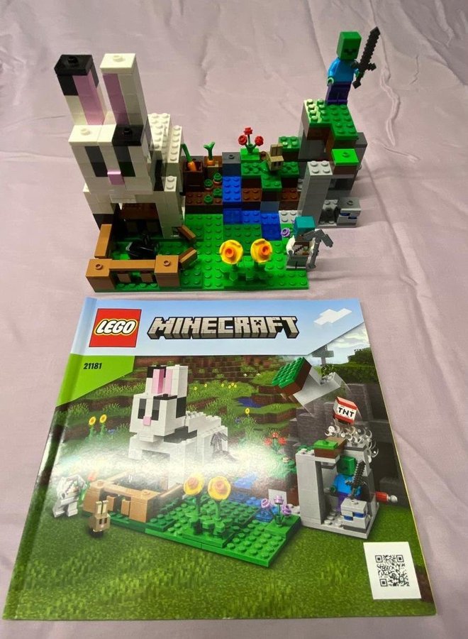 LEGO Minecraft 21181 Kaninranchen