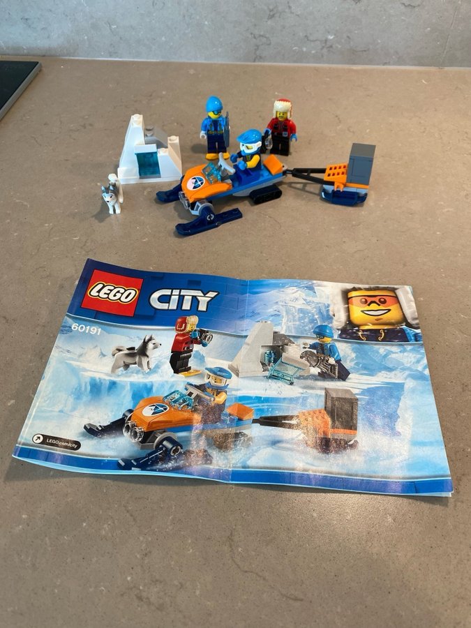 Lego City 60191 Snöskotrar