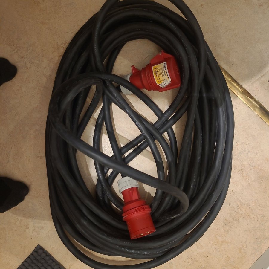 Amiga Motor Kabel 5G6 25m