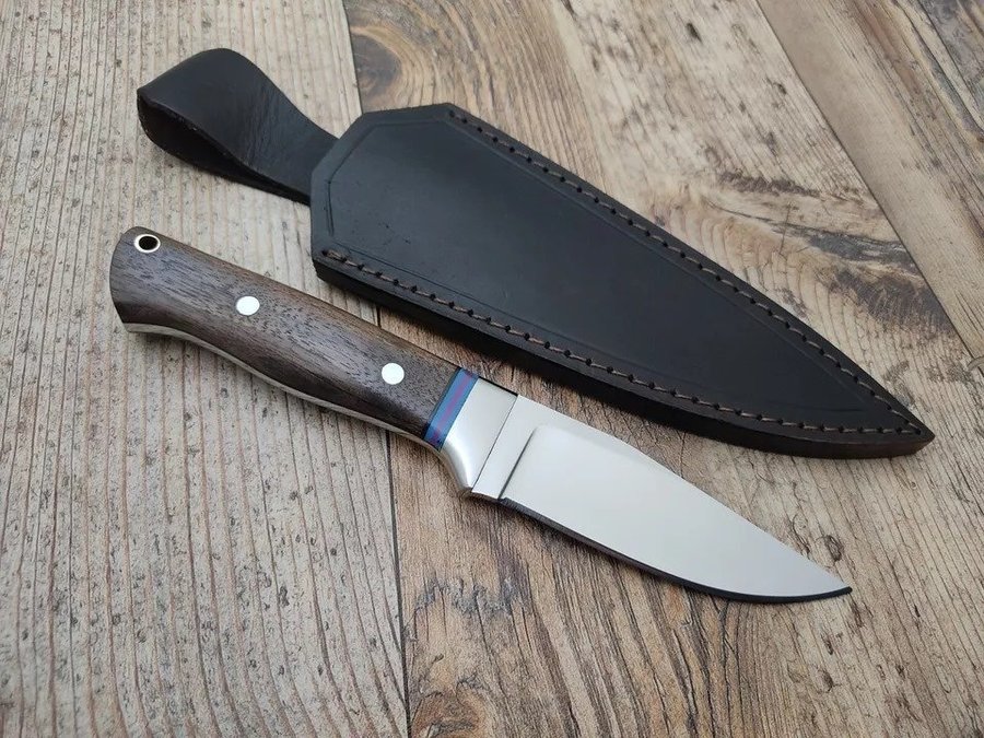 Custom Handmade Carbon Steel Fixed Blade Bushcraft Camping Skinner Hunting knife